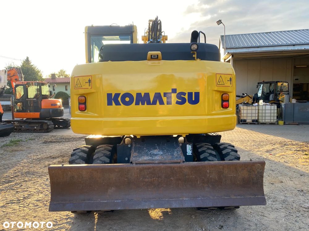 Komatsu PW148 -8, 5300 MTH, 2014 ROK, KRÓTKI TYŁ, Z NIEMIEC, - 5