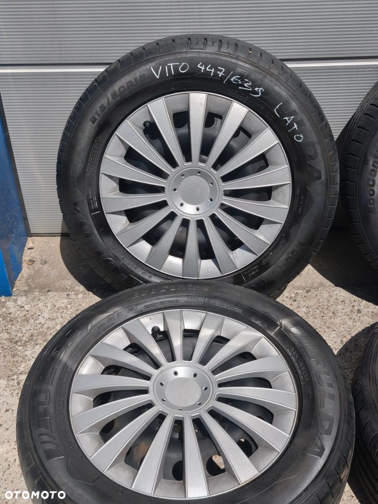 Koła felgi 16 Mercedes Vito w447 w639 215/60 R16 lato 5x112 - 4