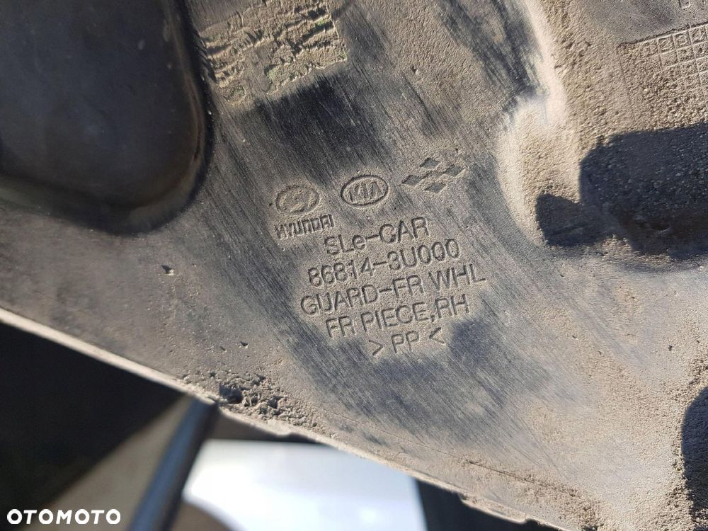 KIA SPORTAGE 3 III 10-15r NADKOLE PRAWE PRZÓD 86814-3U000 - 6