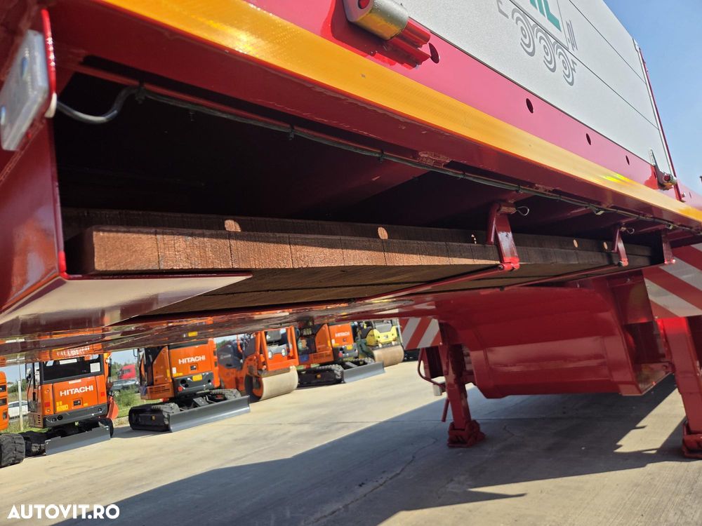 Janmil TRAILER 3 axe FULL OPTION-NOU, 2026, rampe DUBLE, lemne pt extensii latime la 3m, 2 roti rezerva, axe SAF, anv Goodyear, TROLIIU, cutie depozitare, obloane pe gatul de lebada, Carte identitate RAR, Podea rabatabila, posibil leasing-PROMOTIE 58.900eur - 30