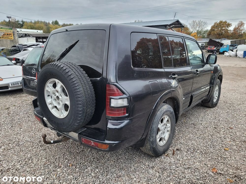 mitsubishi pajero III maska zderzak lampa grill błotnik drzwi zbiornik paliwa szyba lusterko - 3