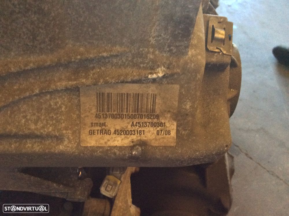 Caixa de velocidades Smart 451 1.0i - 4