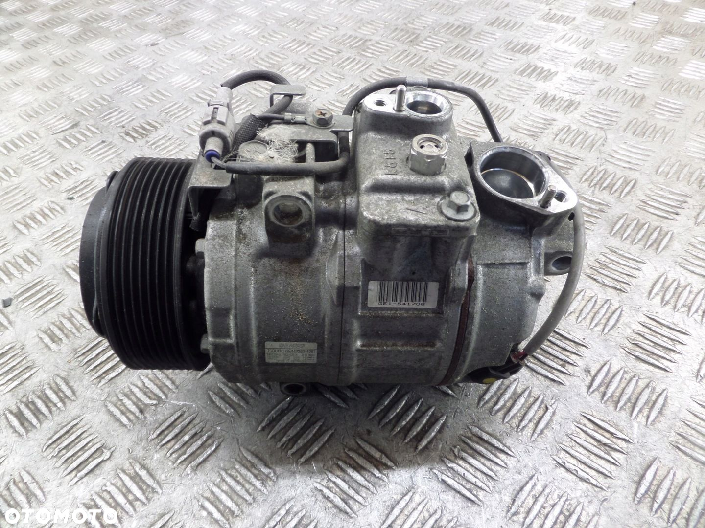 SPRĘŻARKA KLIMATYZACJI BMW E60 E61 GE447260-4081, 7SBU17C - 2