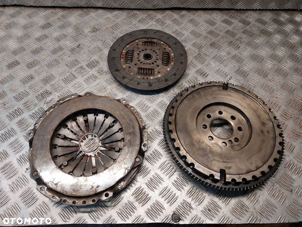 SZTYWNE SPRZĘGŁO + TARCZA + DOCISK  TRANSIT V YC1Q-6375BC 3C11-7550-AA - 6