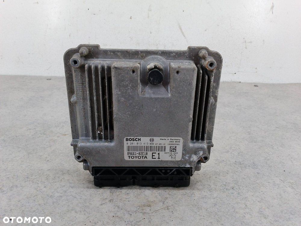 KOMPUTER, STEROWNIK TOYOTA AURIS I 89661-02E10 0281013413  BOSCH  1.4 D-4D - 2