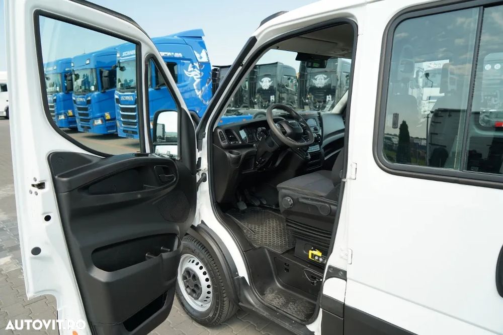 Iveco DAILY 35-140 / BASCULATOR DIN ALUMINIU / 6 LOCURI, REMORCABIL / DOUĂ / MANUAL / IMPORTAT / EURO 6 - 26