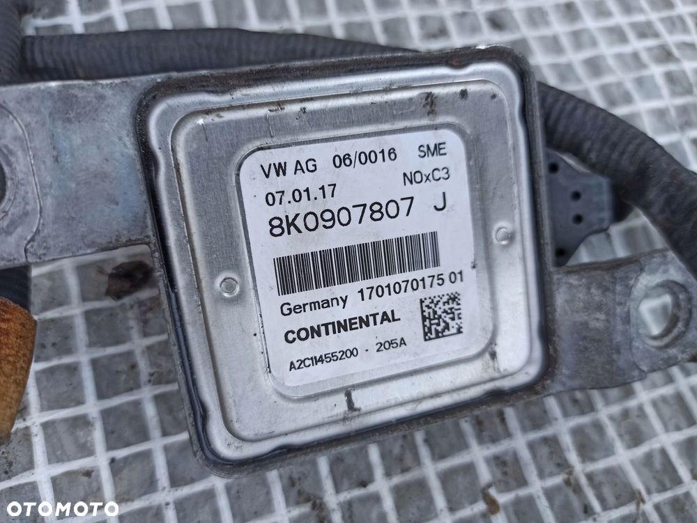 AUDI A6 C7 4G0 LIFT 15-18 2.0 TDI CZUJNIK SPALIN NOX SONDA MODUŁ 8K0907807J - 6