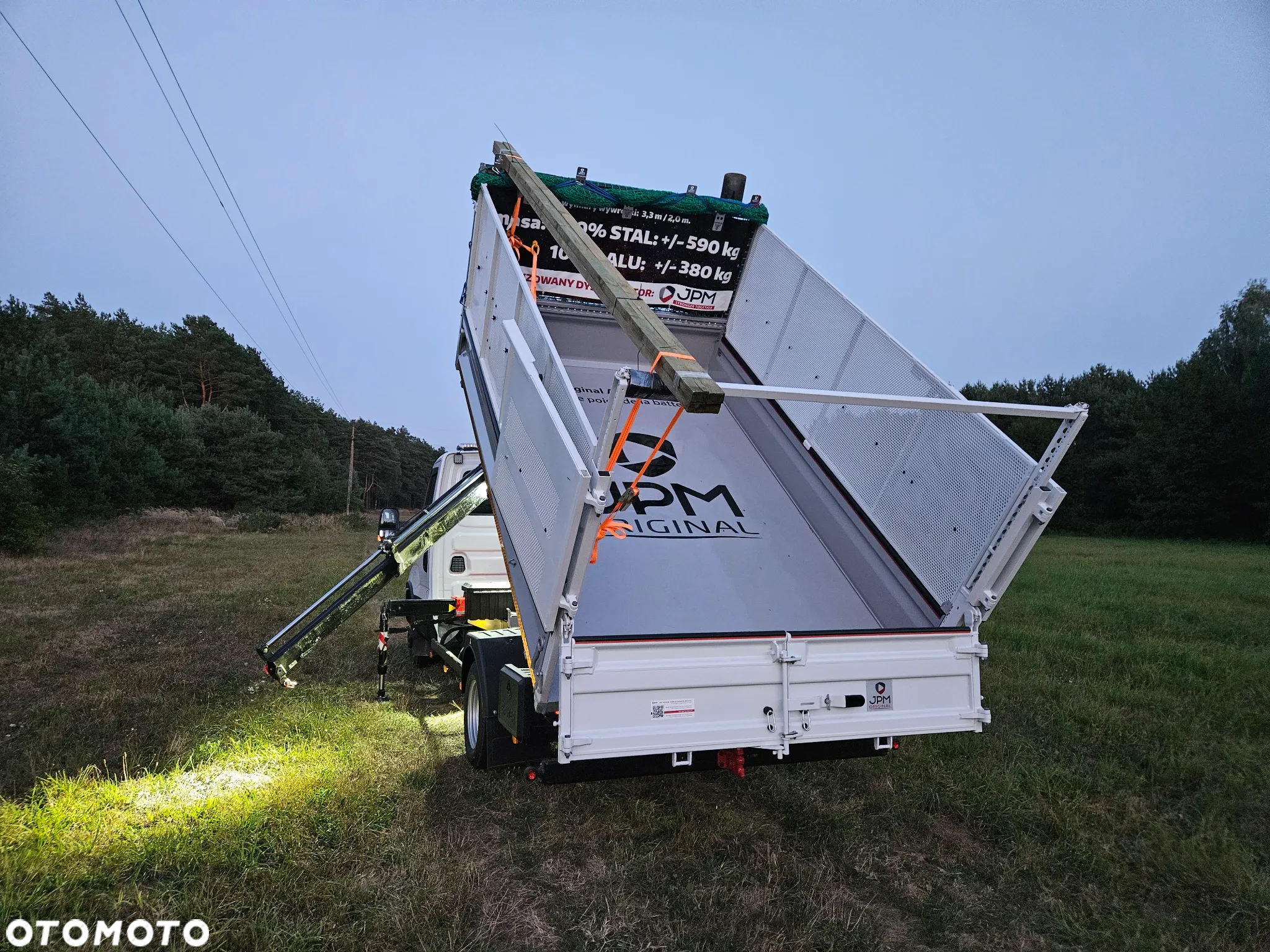 Iveco 35c/50c komunalka, wywrotka JPM, żuraw, HDS - 7