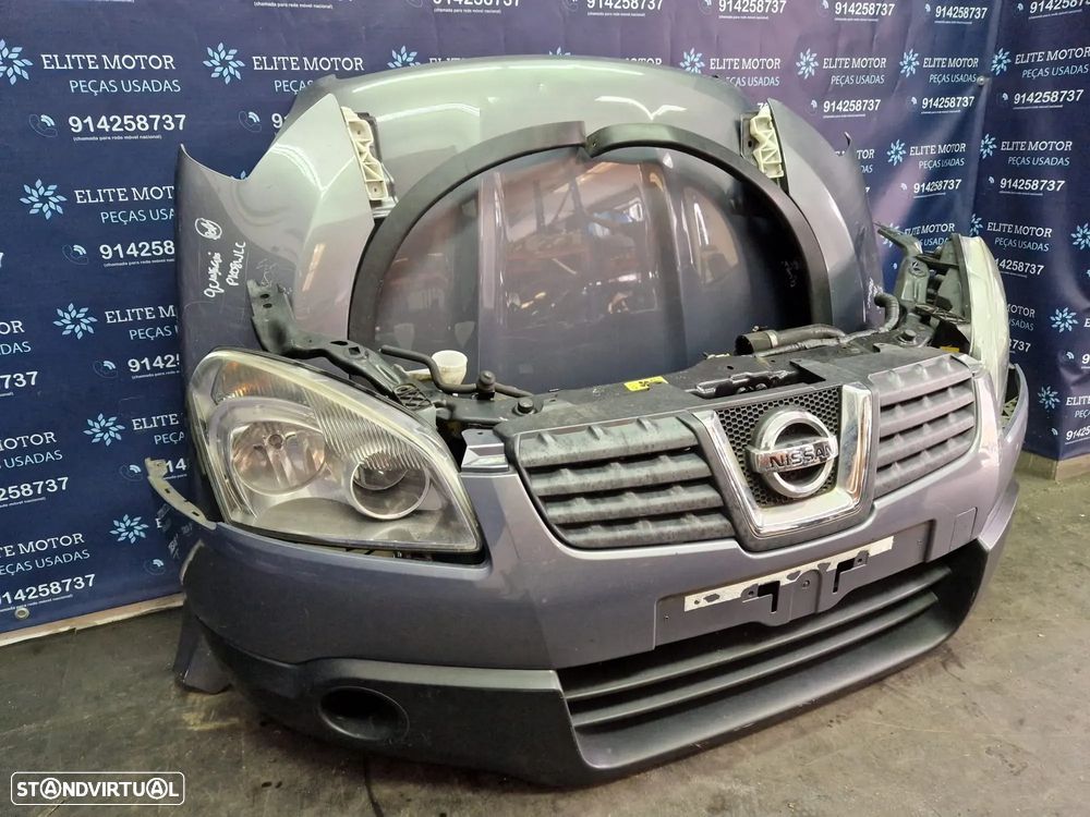 Frente completa usada NISSAN QASHQAI J10 1.5 DCI capot parachoques guardalamas oticas radiadores - 1