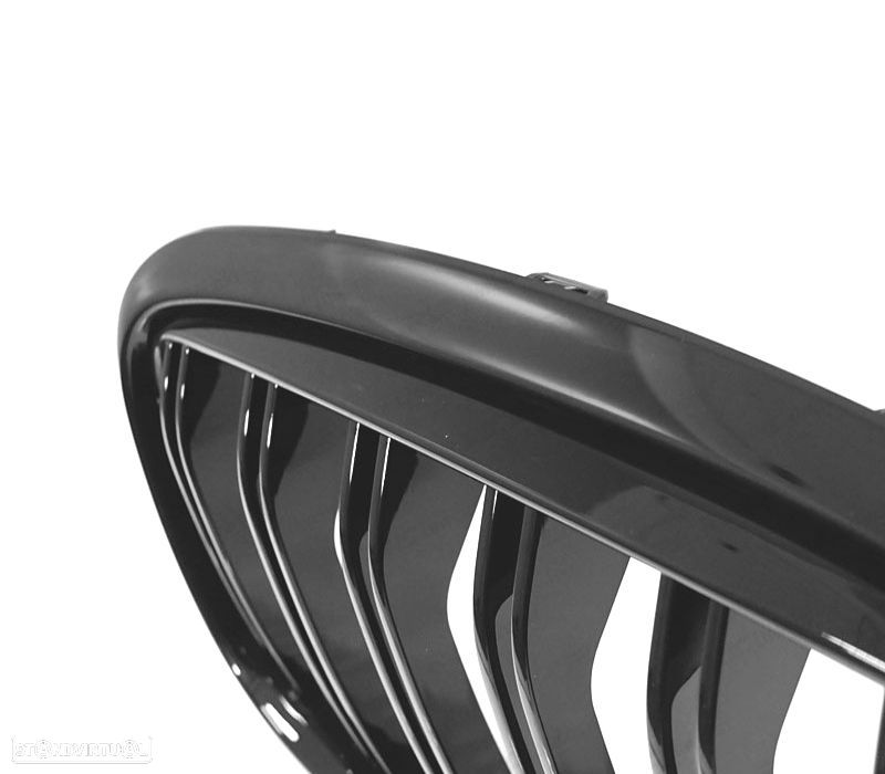 GRELHAS BMW F45 F46 15-17 DESPORTIVA DUPLA BARRA PRETO BRILHANTE - 3