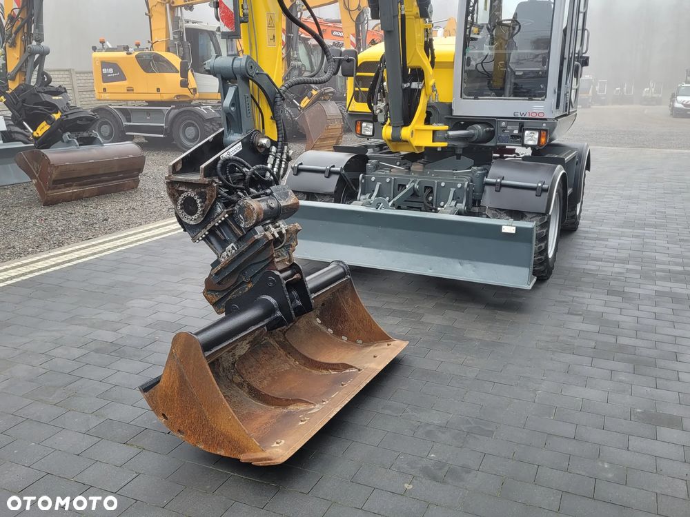 Wacker Neuson EW100 / ROTOTILT / 3 łyżki + widły / model 2020r. / - 17