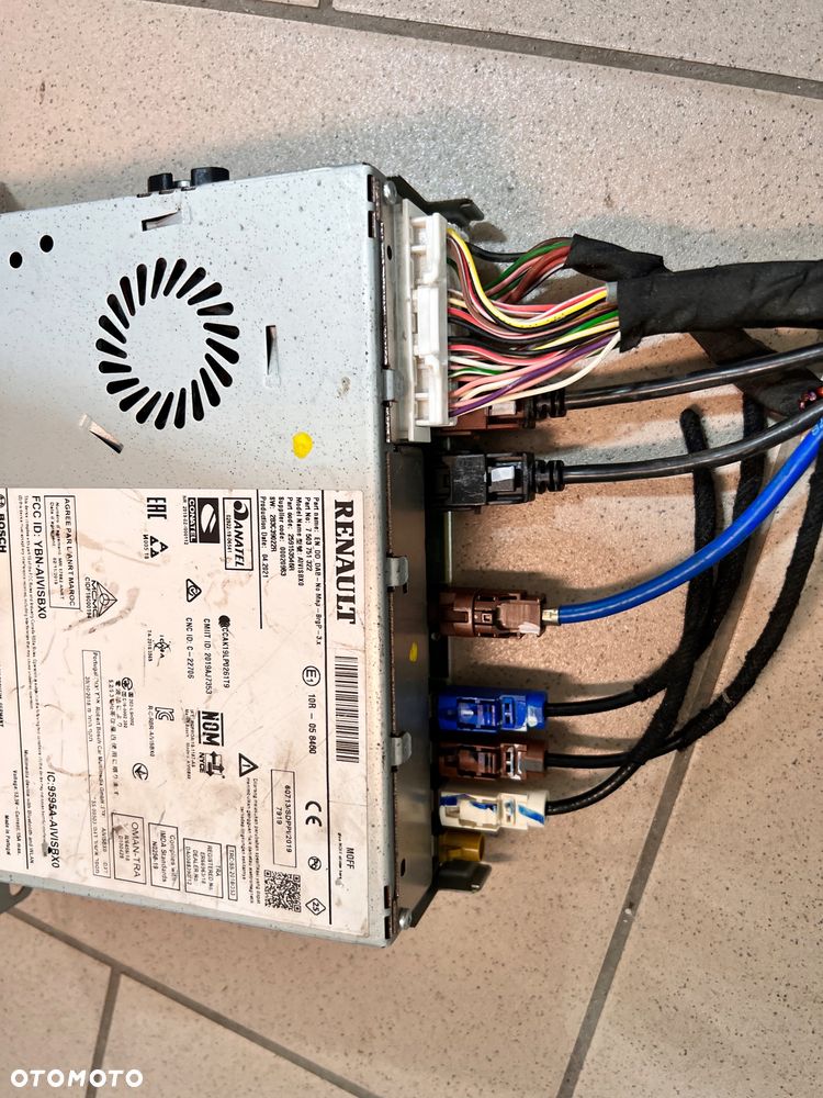moduł nawigacji radia renault captur 259153546R - 2