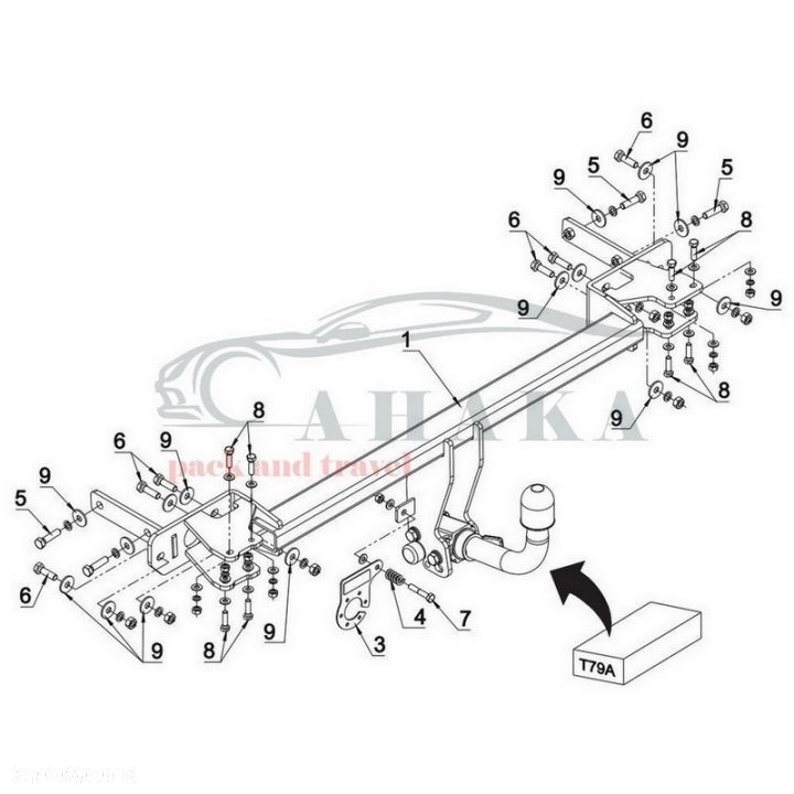 Hak Holowniczy Automat Do Kia Cee'd Iii Hatchback Od 2018 - 2