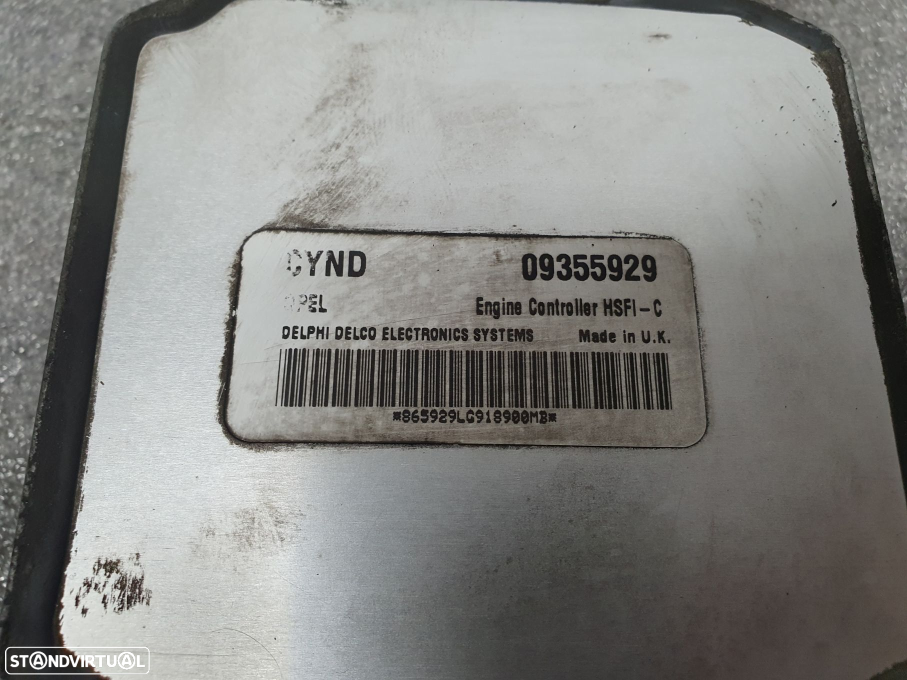 Centralina / Modulo Motor Opel Astra G Hatchback (T98) - 4
