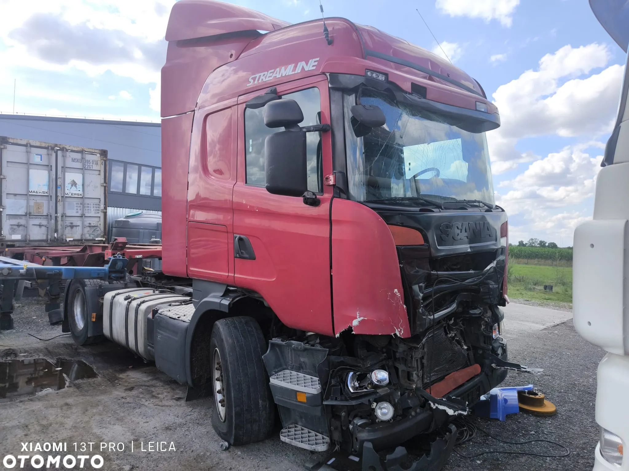 Scania R410 standard uszkodzona - 1