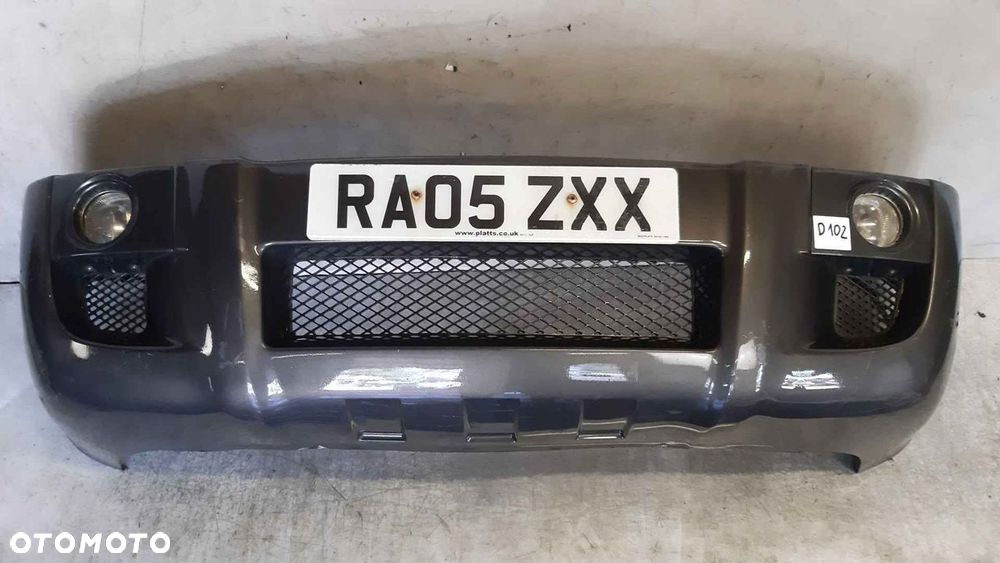 ^ ZDERZAK PRZÓD PRZEDNI HYUNDAI TUCSON HALOGENY SZARY GRAFITOWY - 1