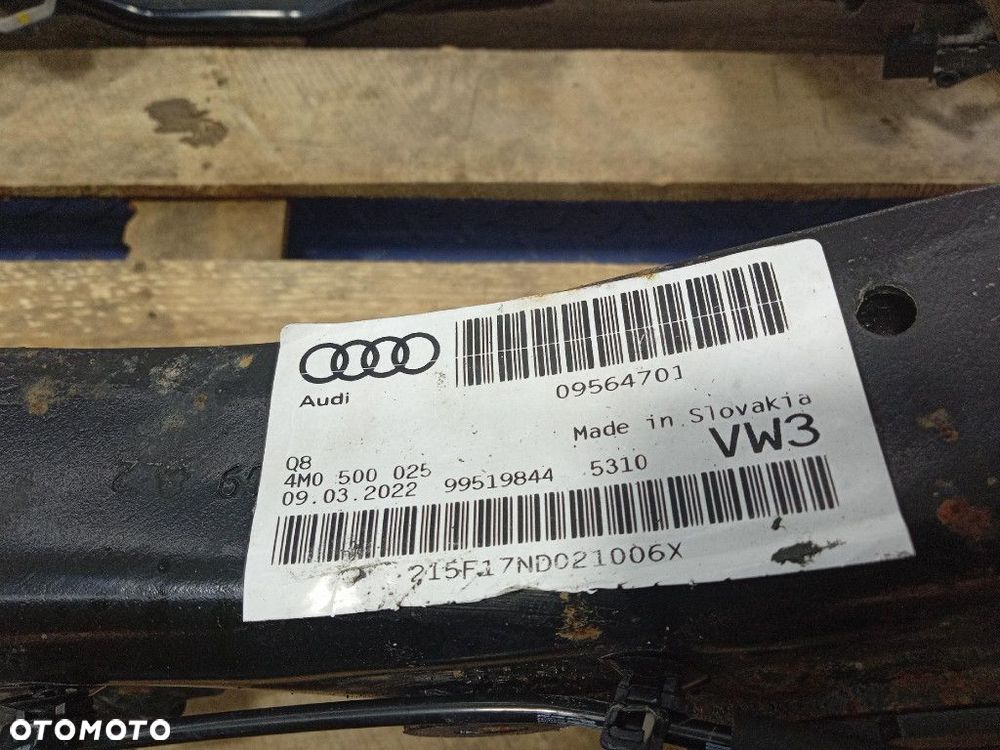 AUDI SQ8 Q8 4M8 4.0 TFSI 507KM BELKA ZAWIESZENIA TYŁ 4M0500025 - 6
