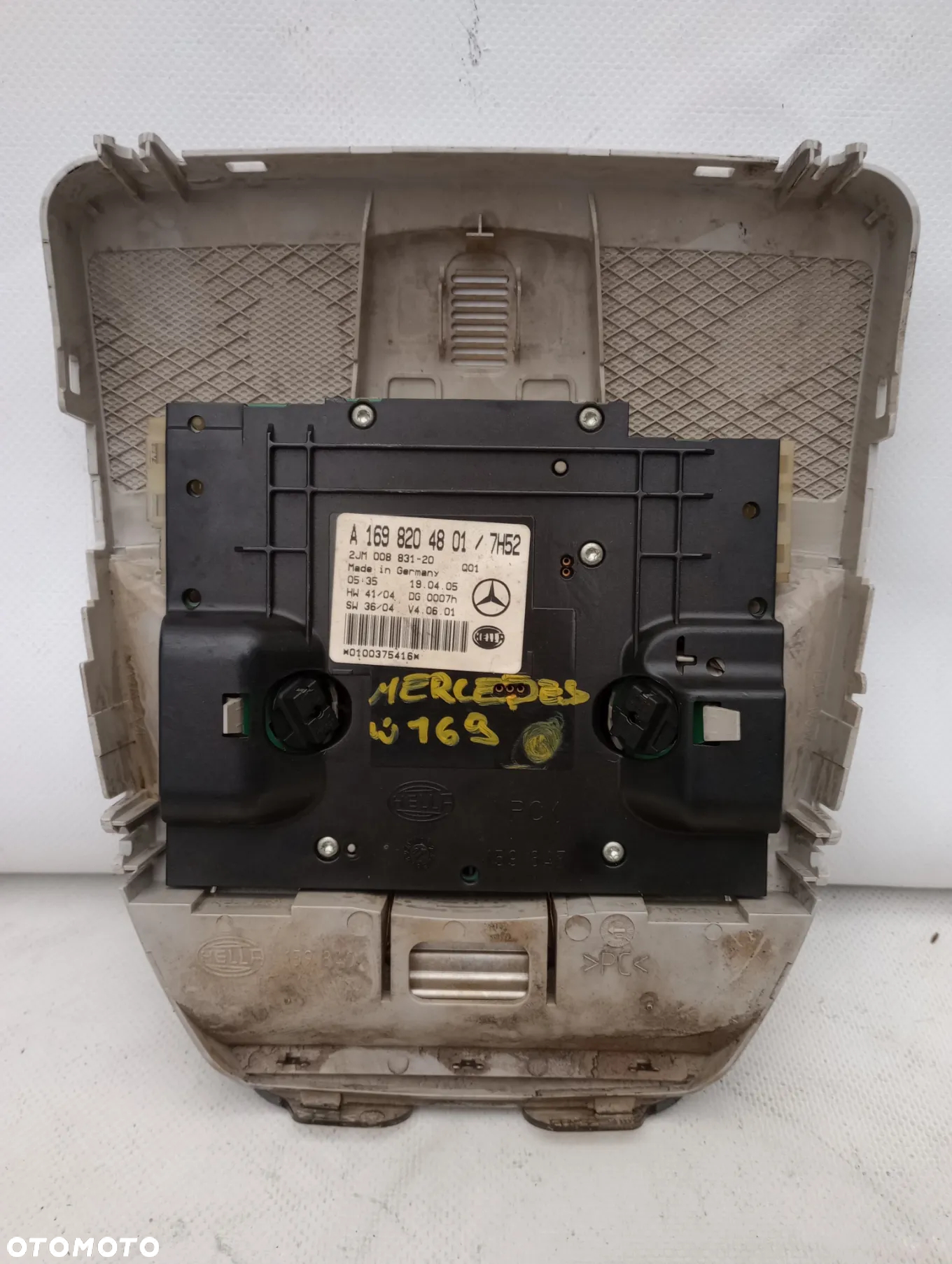 Mercedes W169 Lampka Podsufitki A1698204801 - 3