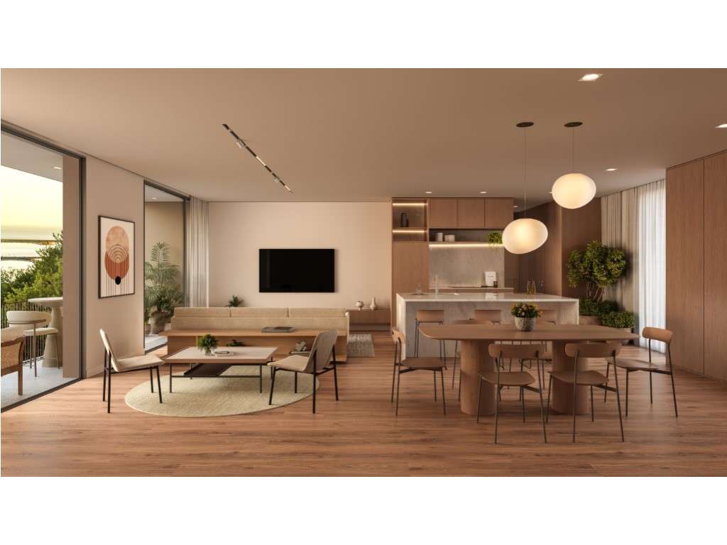 Apartamento T2 com jardim privativo no Campo Alegre - Grande imagem: 4/19