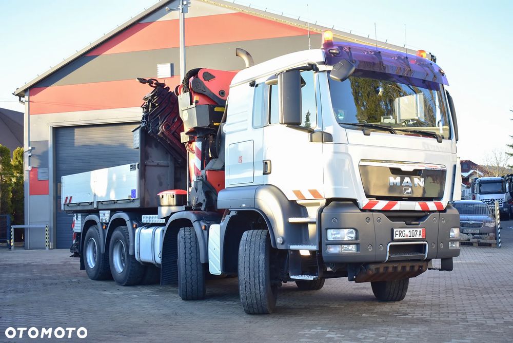 MAN TGS 35.480 / 8x6 H/ Skrzynia+Palfinger PK 85002 / Pilot/ Sprowadzony z Niemiec ! Stan wzorowy ! - 34