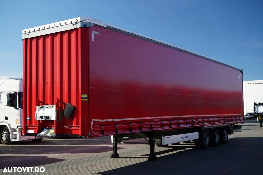 Krone CORTINĂ KRONE / MEGA / 2018 / AXĂ RIDICABILĂ / PLATĂ JOSĂ - 3