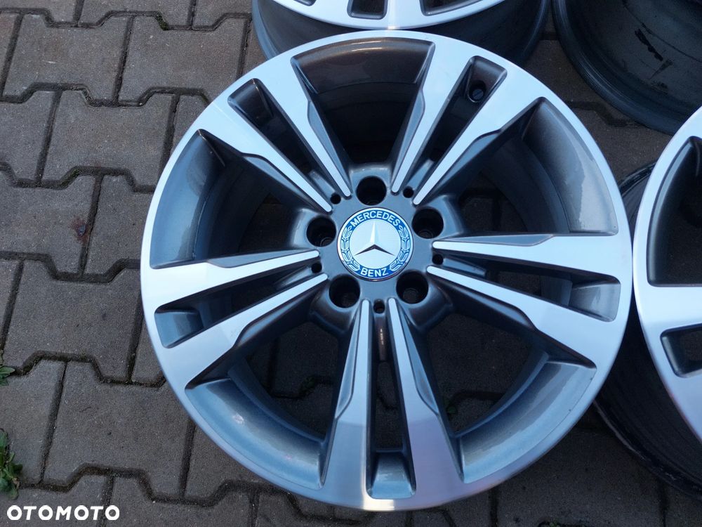 FELGI ALUFELGI 17 8J ET48 5X112 MERCEDES W212 E-KLASA JAK NOWE! A2124015602 - 2