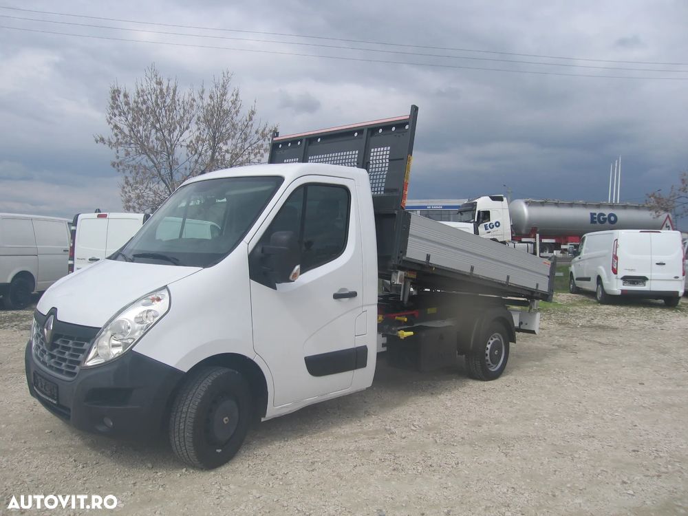 Renault MASTER , 3 LOC. BASCULABILA 3  PARTI , CLIMA . NAVIGATIE . - 1