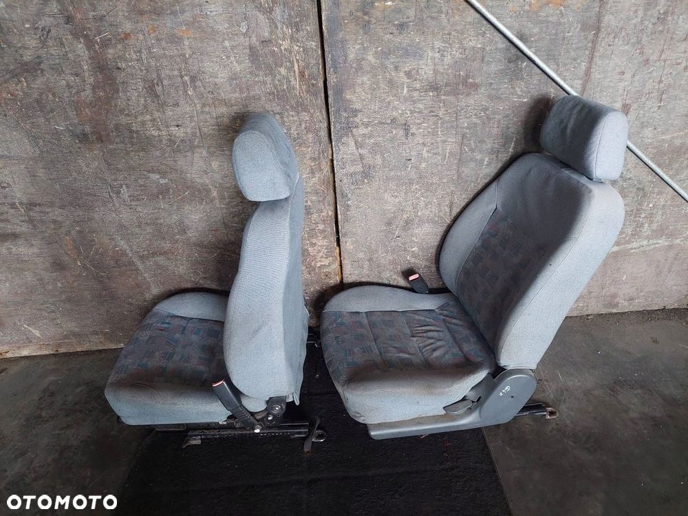FOTEL LEWY PRZÓD + PRAWY PRZÓD KIEROWCY PASAŻERA DAEWOO LANOS I HB 5D - 6