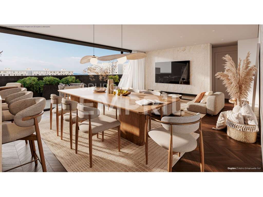 T3 Duplex c/ Terraço Leça da Palmeira - Grande imagem: 2/10