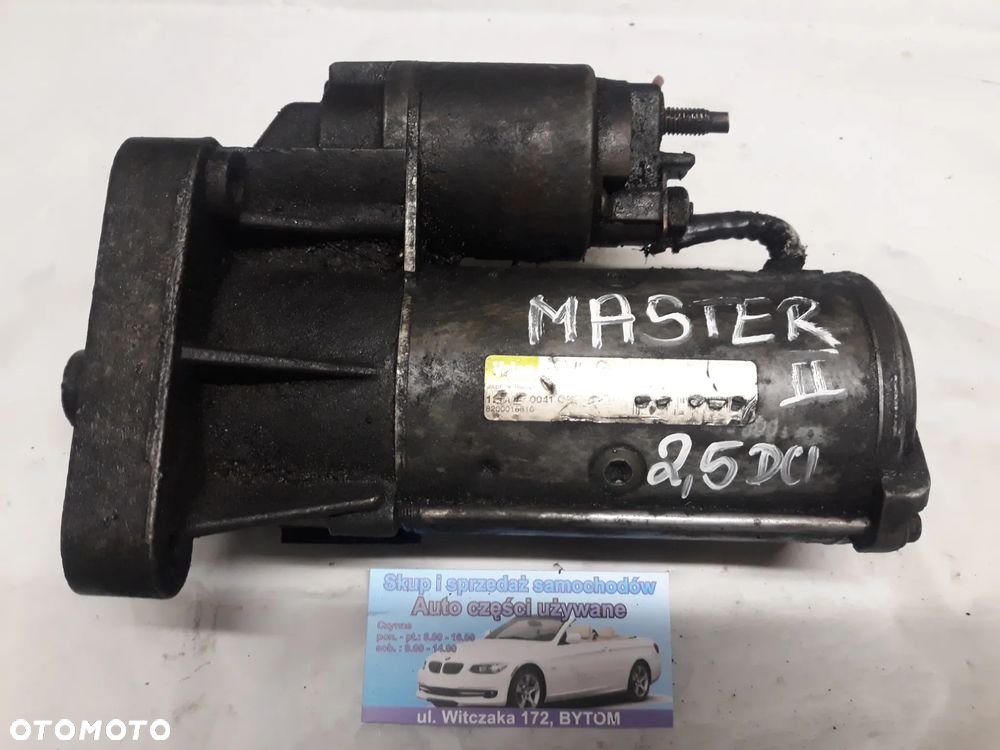 ROZRUSZNIK RENAULT MASTER II LIFT (2003-2010) 2,5 DCI  VALEO 8200018818 - 1