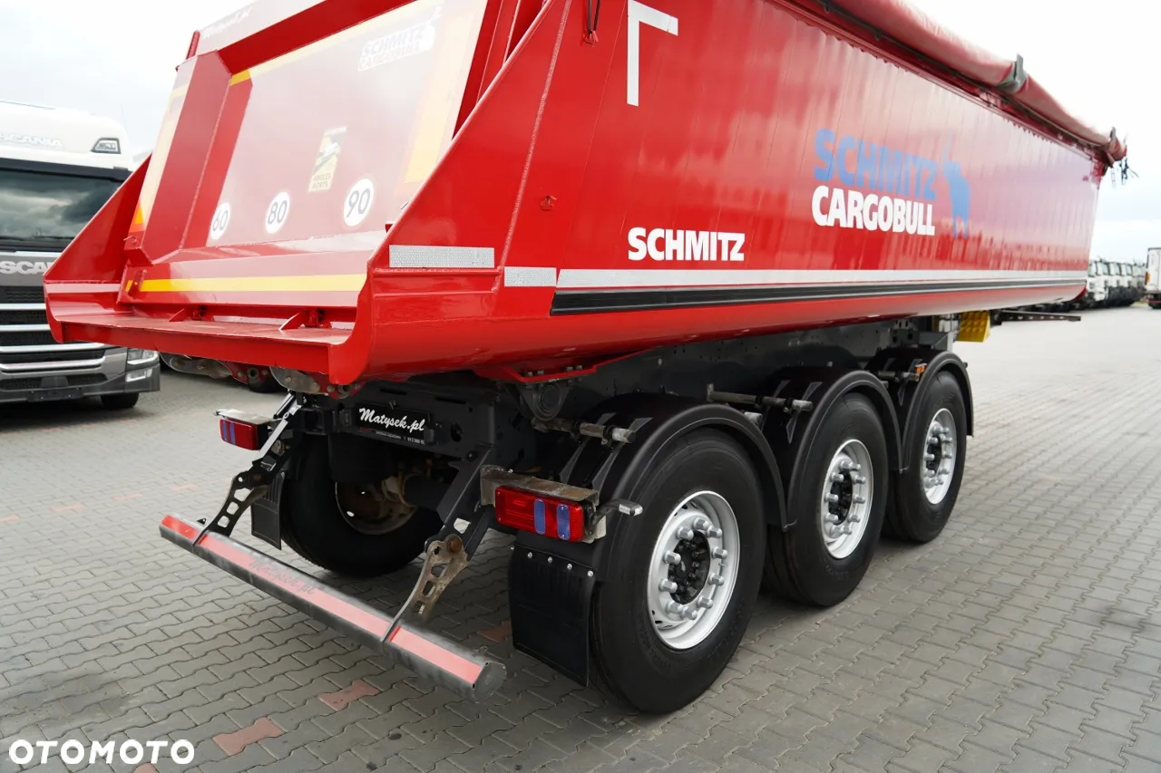 Schmitz Cargobull WYWROTKA / ALUMINIOWA / 24 m3 / 2021 ROK / OPONY 100% / WAGA: 5100 KG / OŚ PODNOSZONA - 13