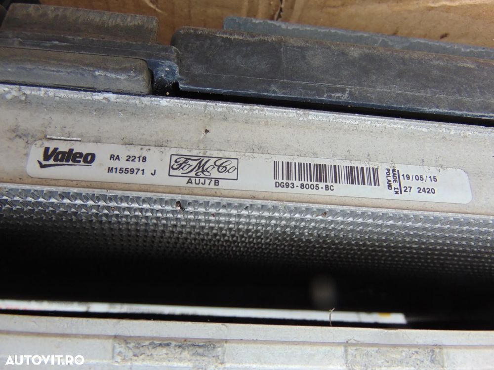 Trager Ford Mondeo mk5 trager complet radiatoare armatura ventilatoare grila mondeo 5 an 2014-2022 - 9