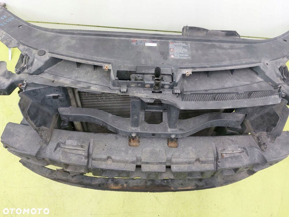Pas przedni z chłodnicami kompletny VW Passat B6 05-10 2,0 TDI 1K0121207AD - 6