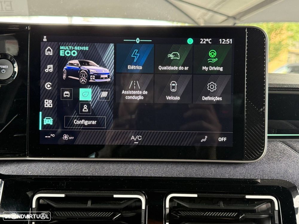 Renault 5 E-Tech 52 kWh Techno Autonomia Conforto - 27