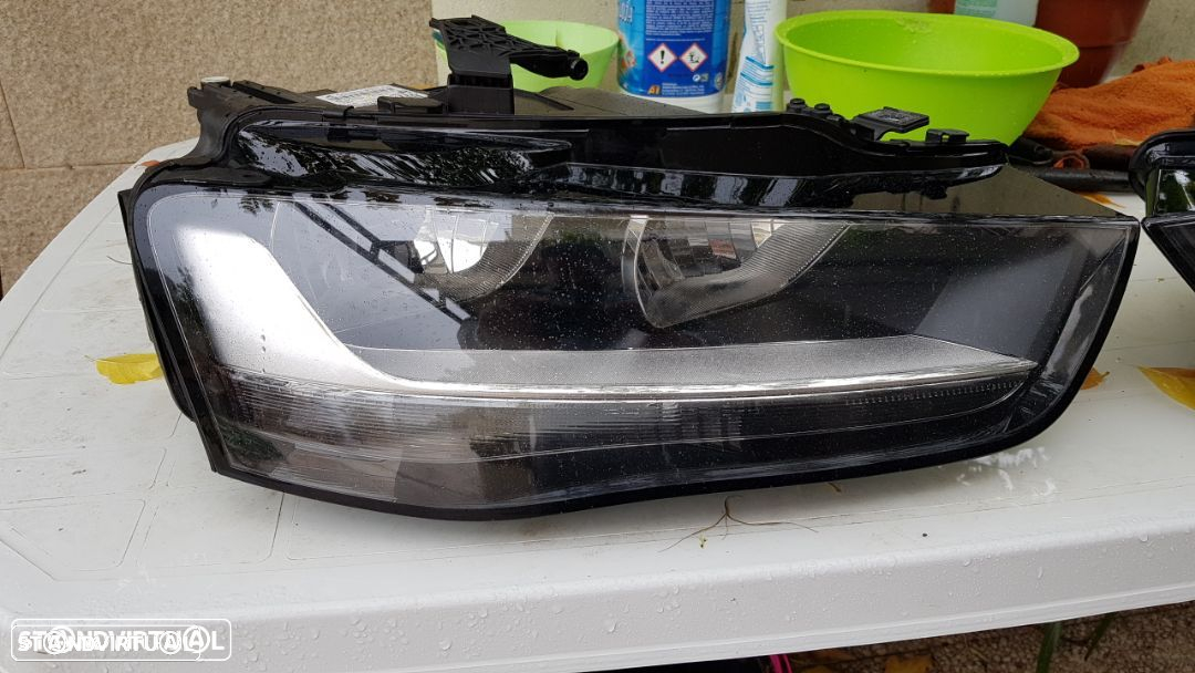 Farois halogenio Audi A4 8k facelift originais - 5
