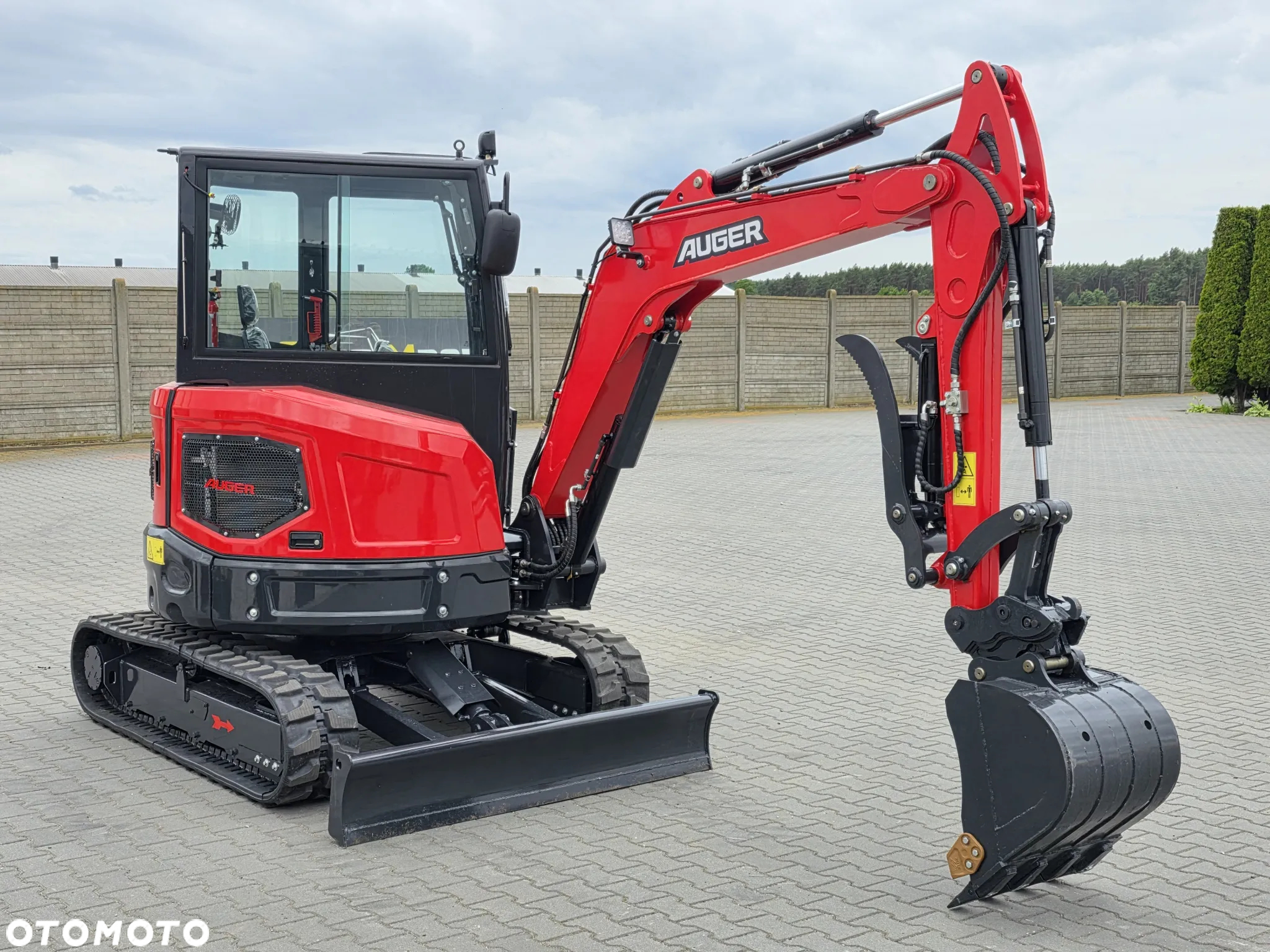 Inny NOWA MINIKOPARKA AUGER 40, WAGA 3900 KG, KUBOTA silnik - 2