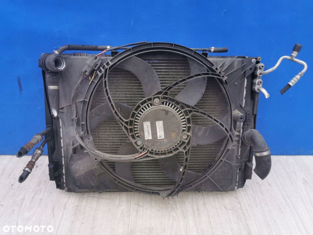 bmw 3 e90 e91 e92 e93 chłodnice wentylator komplet 2.0 benzyna - 1