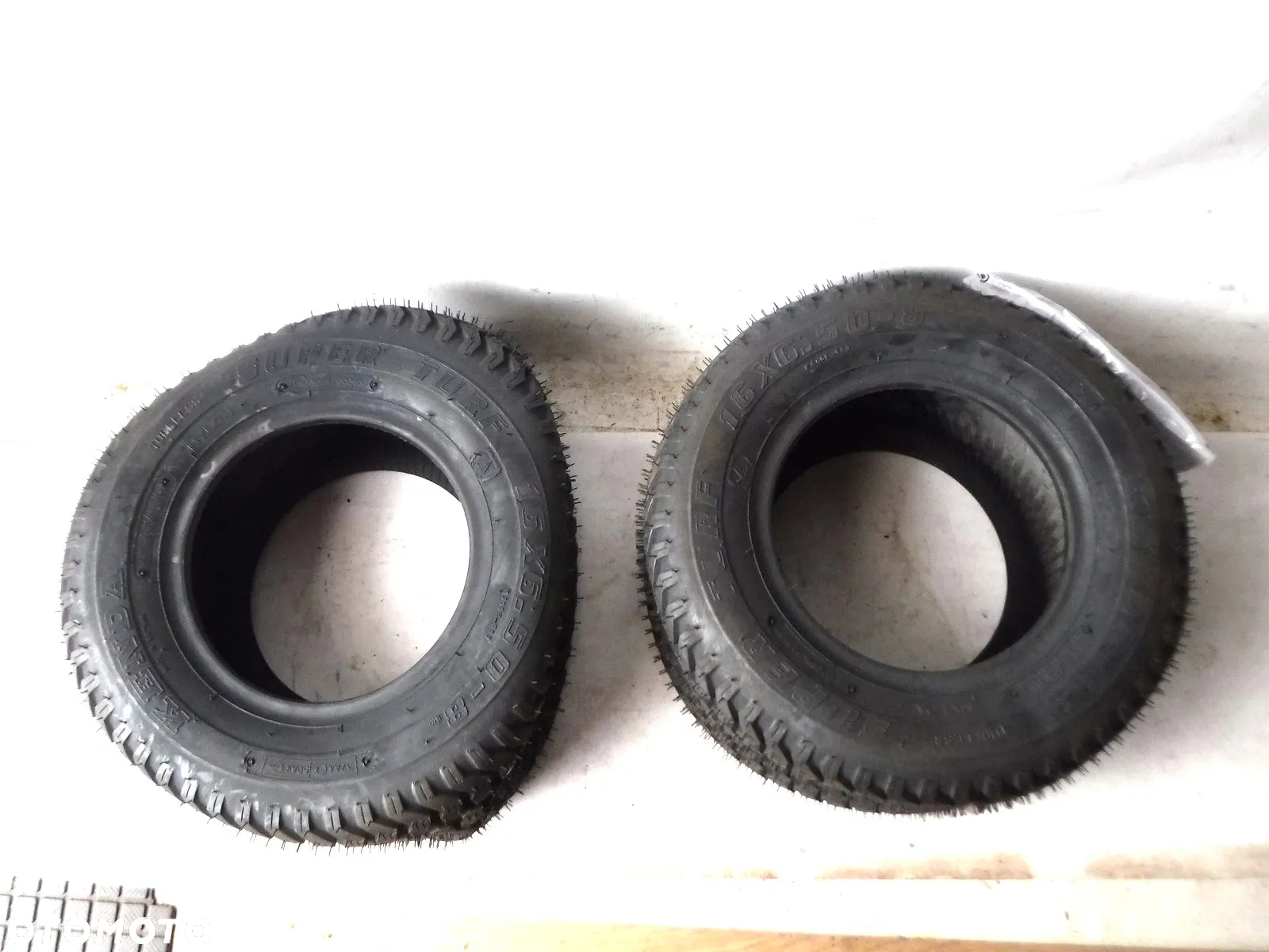 2x nowa opona do kosiarki rolnicza kenda super turf 16x6.50-8 2ply - 2