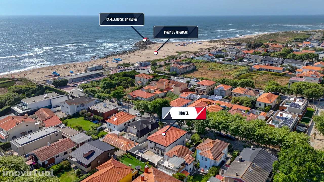 Moradia Isolada de Luxo | Miramar | 150m da Praia - Grande imagem: 5/60