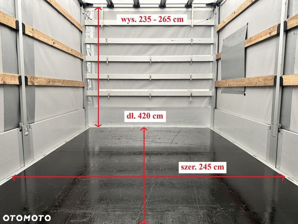 Renault MASTER PLANDEKA 10 PALET WEBASTO TEMPOMAT LEDY PNEUMATYKA KLIMATYZACJA  165KM - 13