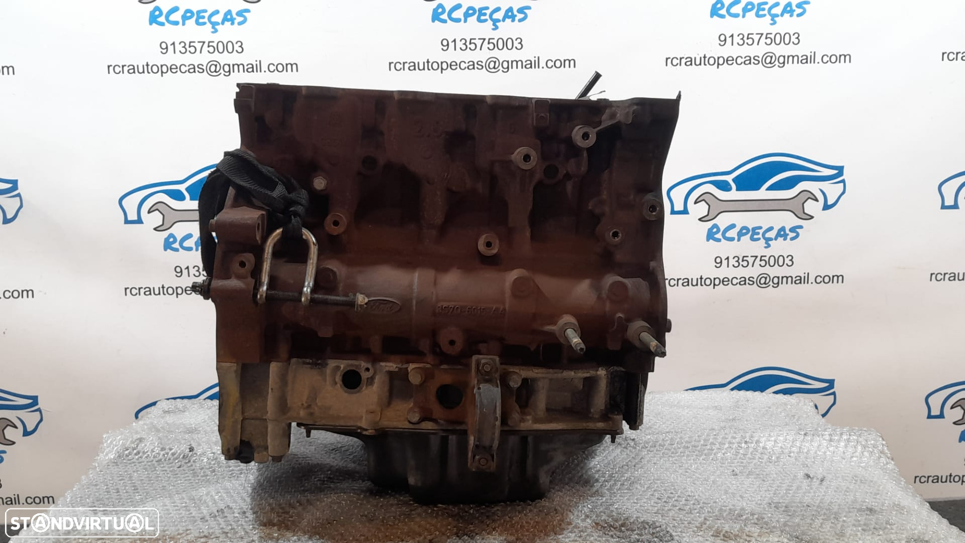 BLOCO ARMADO MOTOR HJBC FORD MONDEO III 3 MK3 2.0 TDCi 16V 115CV HJBC FOCUS CMAX JAGUAR - 6