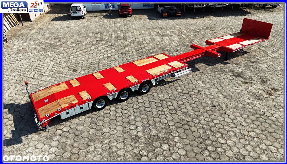 Inny TELEMEGA 13,60 + 7.50 m WYSUWU, 3 osie, ADR EX3, H=890 mm !!! - 16