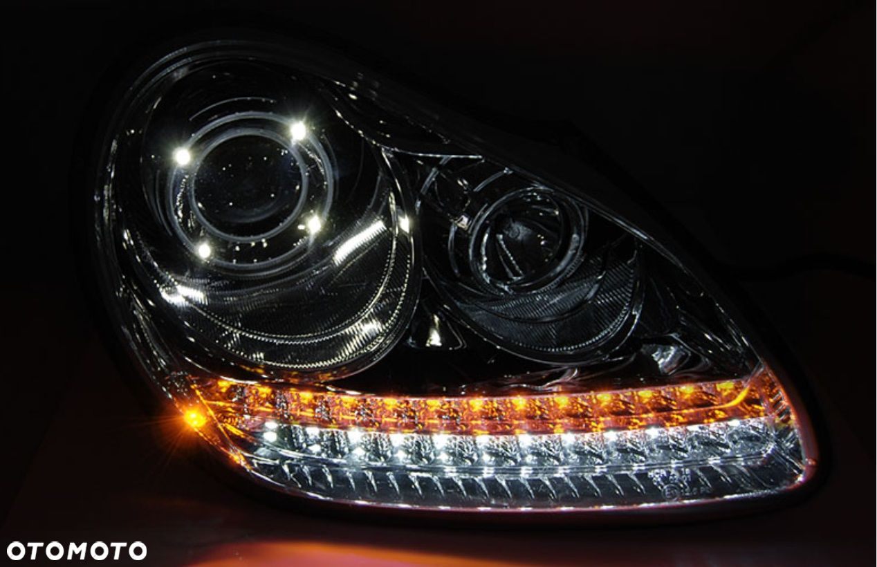 Reflektor Lampy kpl Day line light LED Tuning Porsche Cayenne 955 9pa - 5
