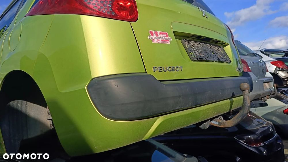 ZDERZAK TYŁ TYLNI PEUGEOT 207 SW KOMBI KAR - 3