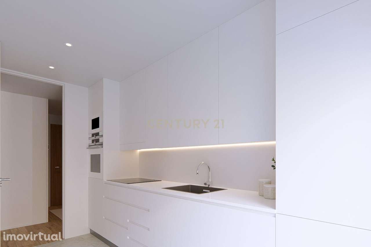 Condomínio do Sobreiro | T2 com 101m2 em Matosinhos, Senhora da Hora, - Grande imagem: 3/30