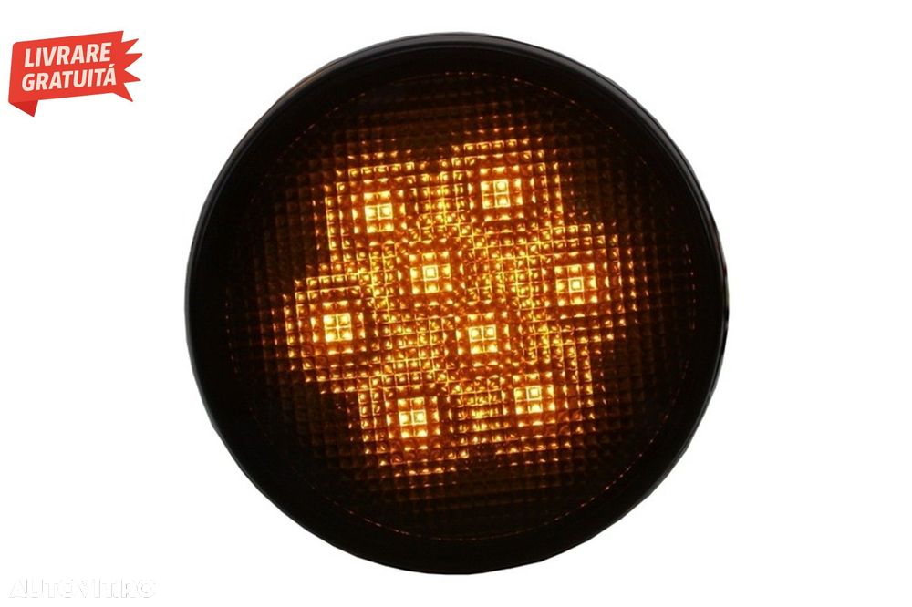 Semnalizari LED Grila JEEP Wrangler JK (2007-2016)- livrare gratuita - 7