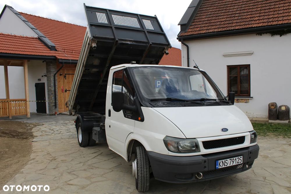 Ford Transit T350 Solidna Wywrotka Na Bliźniaku na Kat B Zdrowa Bez Grama Rdzy - 3