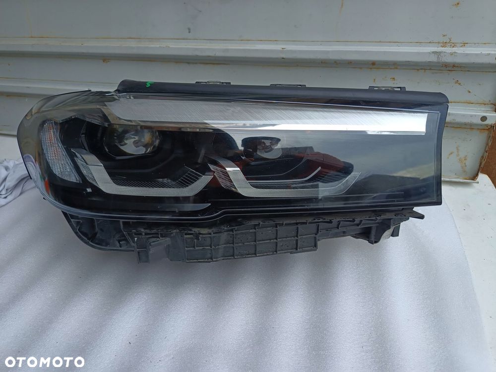 bmw 5 g30 g31 lci lift full led lampa lewy prawy przód 5a388c3 5a388c4 kpl - 8