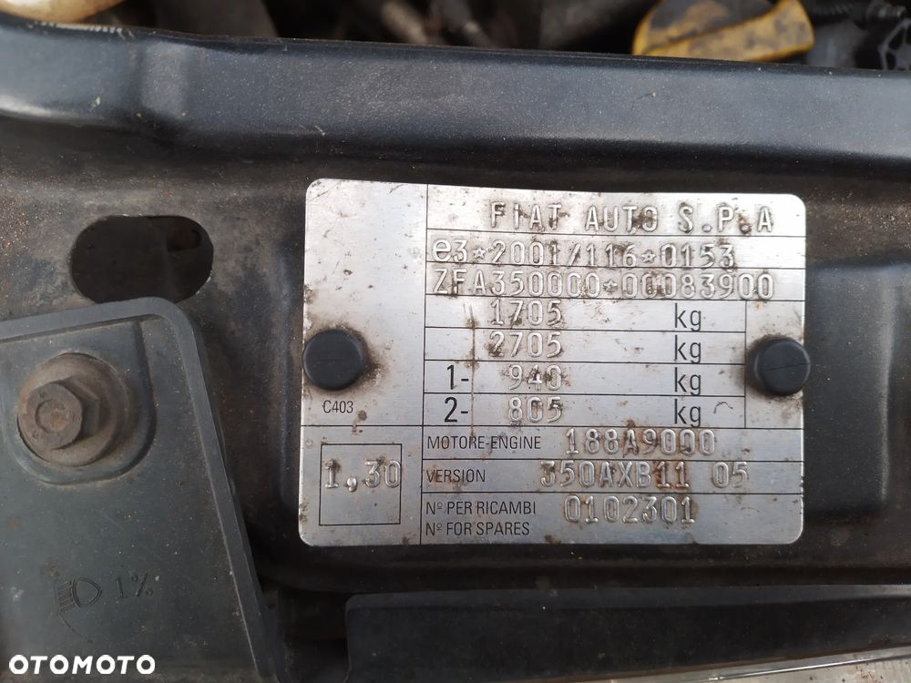 FIAT IDEA 03-10 1.3 16V MJTD CF4  KOLOR 632 PANEL KLIMATYZACJI - 21