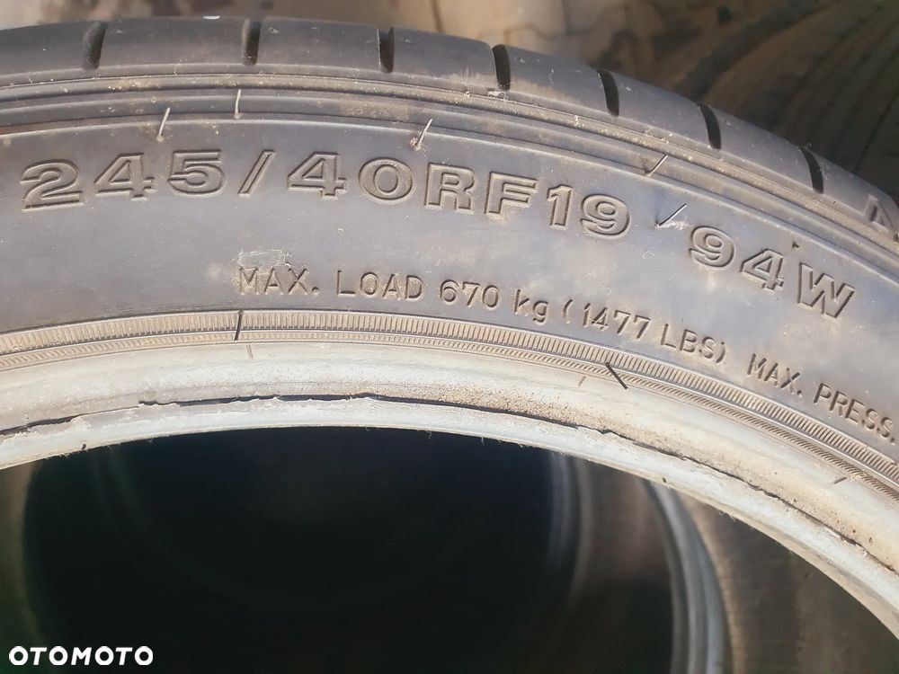 Opony letnie DUNLOP 245/40R18 94W SP SPORT MAXX 050 DSST CTT RF (4szt.) (2x5,5 2x6,0) (DOT: 4x3516) L080 - 7